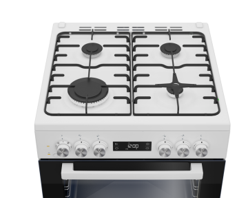 Beko BFM 410 EBB Beyaz Ocaklı Fırın