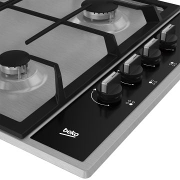 Beko BOMD D 6110 DWI Wok Gözlü Inox Ankastre Ocak