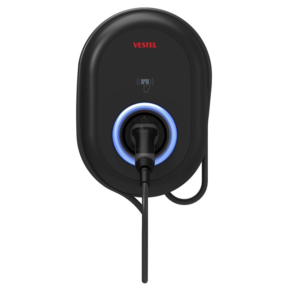 Vestel EVC04 22 kW Kablolu Elektrikli Araç Şarj İstasyonu