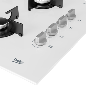 Beko BOCD T 6510 EB Beyaz Ankastre Ocak