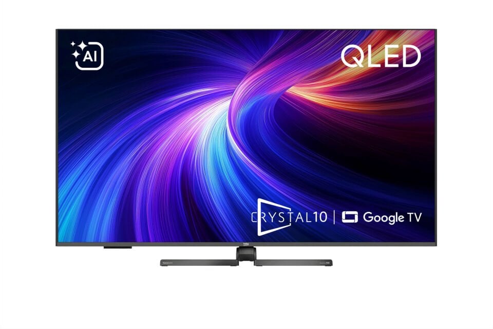 Beko Crystal 10 AI QLED 120 Hz 55'' 4K UHD Google TV - B 1055 C AI