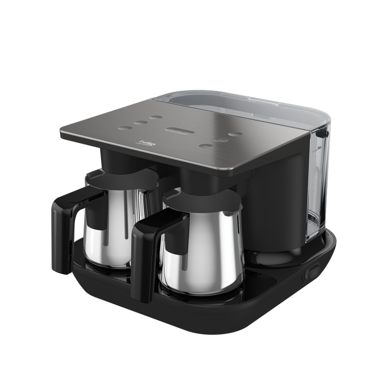 Beko TKM 8961 A Keyf Antrasit Çelik İkili Türk Kahve Makinesi