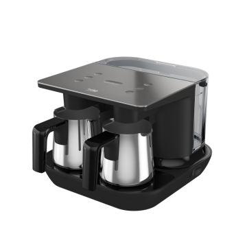 Beko TKM 8961 A Keyf Antrasit Çelik İkili Türk Kahve Makinesi