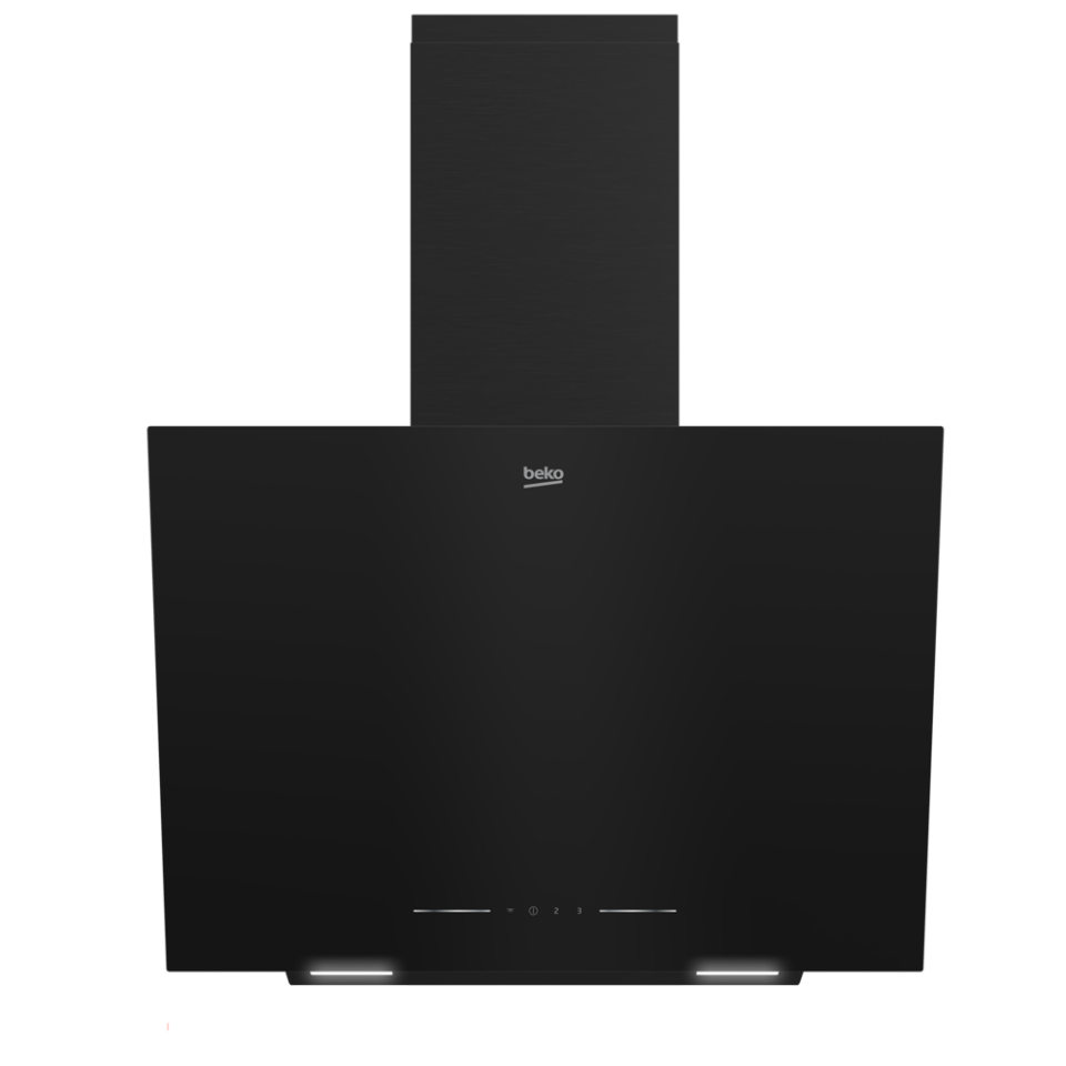 Beko BDE 6030 SR Siyah Duvar Tipi Davlumbaz