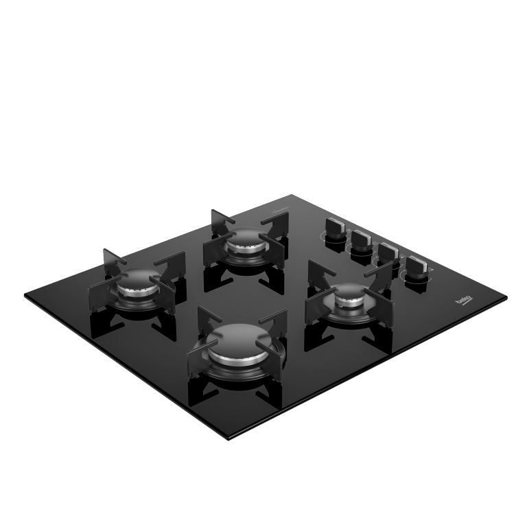 Beko BOCD T 6010 ESR Siyah Cam Ankastre Ocak