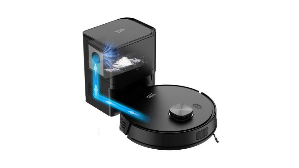Beko Robo-X 3.2 VRR 62514 VB Çöp İstasyonlu Akıllı Robot Süpürge