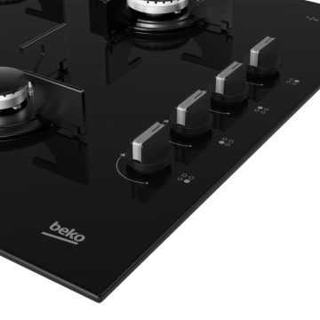 Beko BOCD D 6110 ES Siyah Cam Ankastre Ocak