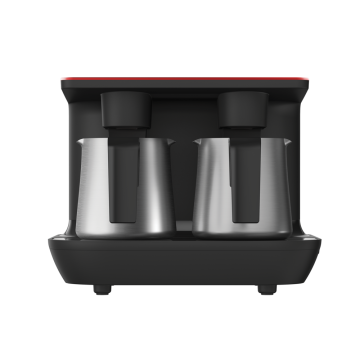 Beko TKM 8961 K Keyf Kırmızı Çelik İkili Kahve Makinesi